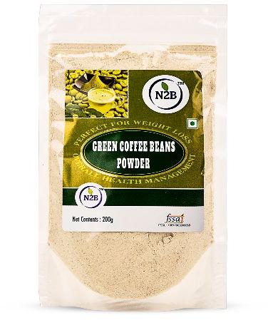 200g N2B Green Coffee Beans Powder