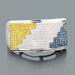 white blue- yellow mens-diamond ring-080ct-sterling-silver-p-