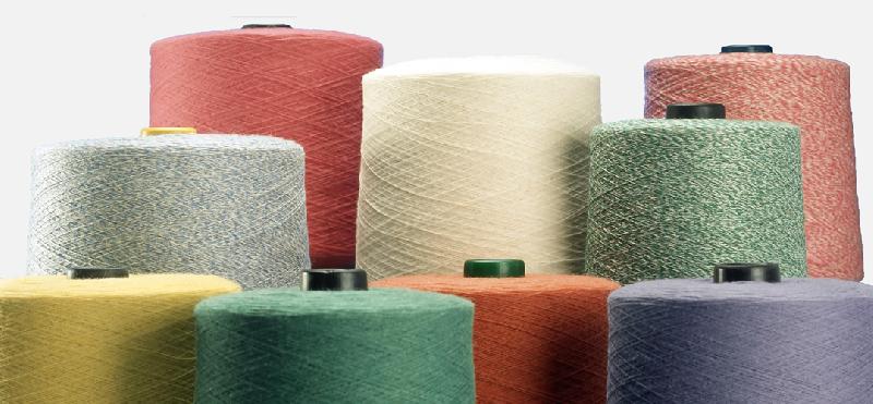 Cotton Melange Yarn, for Knitting, Stitching, Technics : Dyed, Hand Made