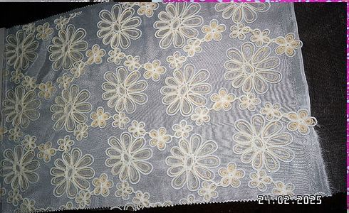 3D Embroidered and Fancy Fabric Embroidery