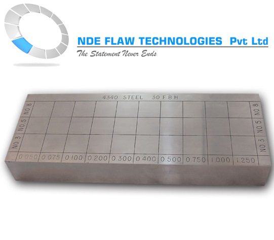 30 FBH Resolution NDT Calibration Block, for Ultrasonic Testing