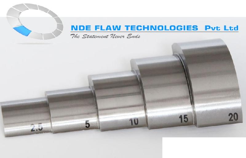 90 Curved 5-Step NDT Calibration Block, for Ultrasonic Testing