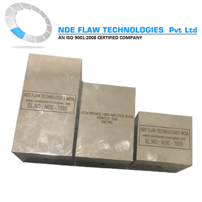 ASTM Single Custom Blocks, NDT UT Calibration Block