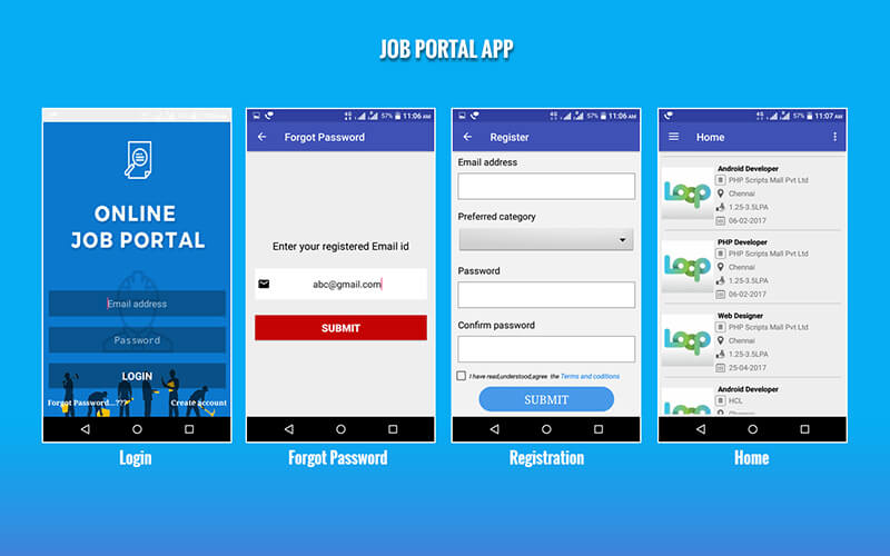 Android Job Portal Application