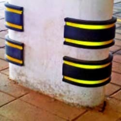 Rubber Pillar Guard