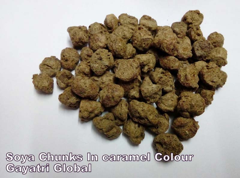 Soya Chunks CARAMEL COLOUR