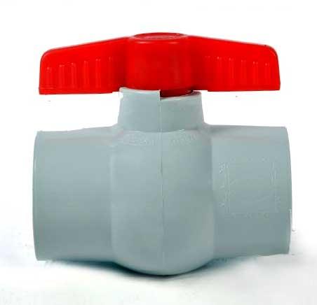 Pp solid ball valves