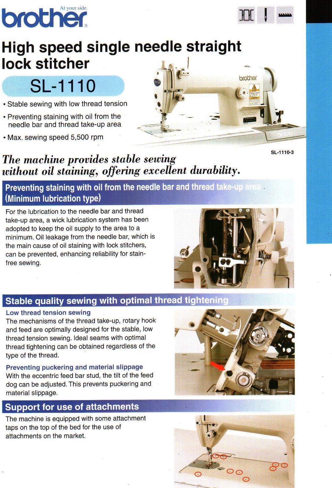 JUKI AND BROTHER INDUSTRIAL SEWING MACHINE by Newtech Garment Machinery