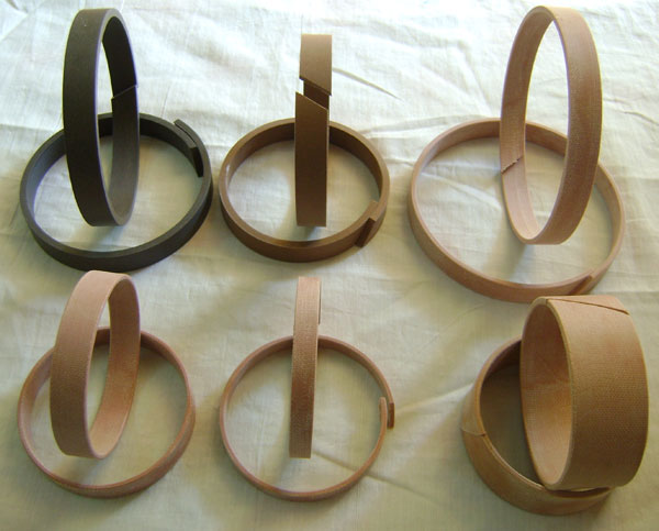 PTFE Teflon Hydraulic Wear Rings, Size : 4inch, 5inch