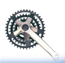 Ds-5409 Bicycle Chain Wheel, Color : Black /Grey