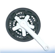 Ds-5411 Bicycle Chain Wheel, Color : Black/Grey/white/