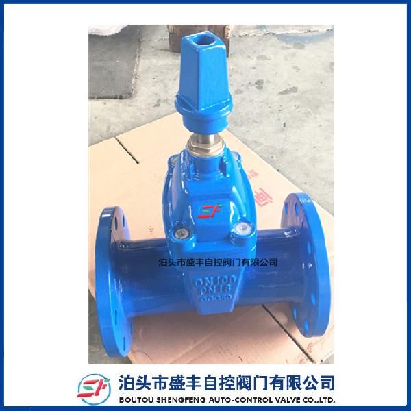 DIN F5 Resilient Seated Ductile Iron Gate Valve