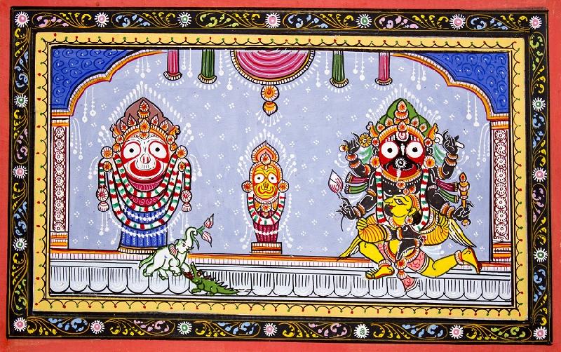 Odisha Pattachitra Painting- Jagannath