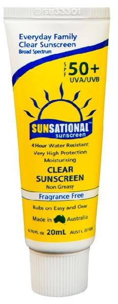 Sunsational Sunscreen Cream
