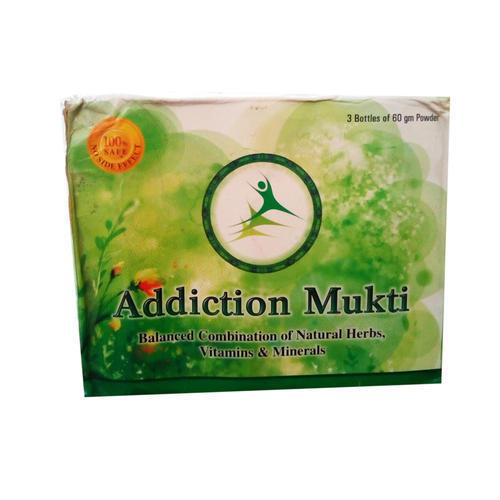 Addiction Mukti Powder, Packaging Type : Packet