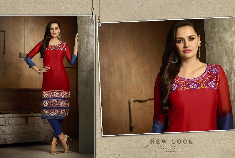 HLK-9707 Long Kurti