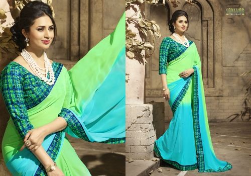 HLS-10 Designer Saree