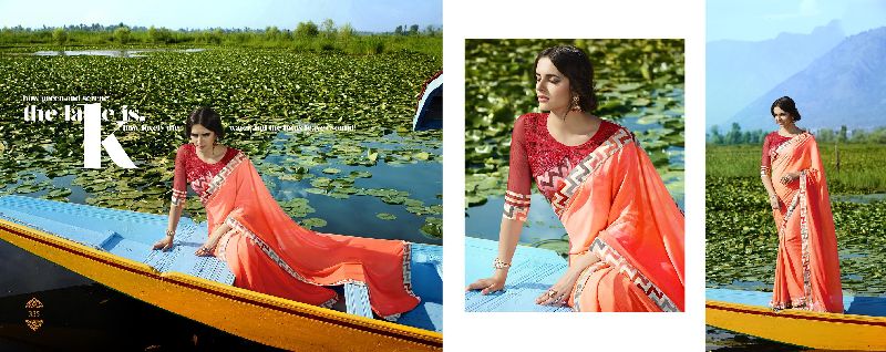 HLS-335 Designer Saree