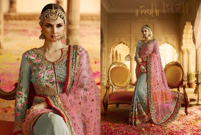 HLS-6007 Designer Saree