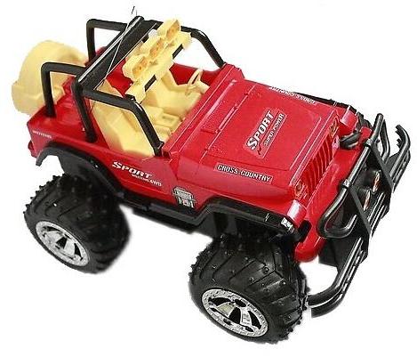 red jeep toy