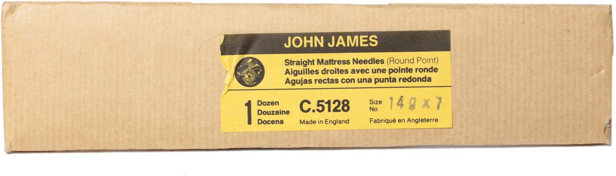 ohn James Mattress Straight Needles