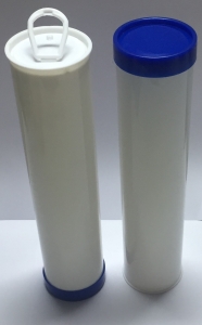 Round Plastic Grease Cartridge (400 Gm.), for Industrial Use, Capacity : 400gm