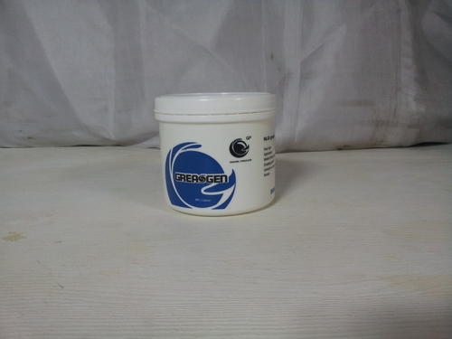 White Plastic Straight Container (500 Gm.)