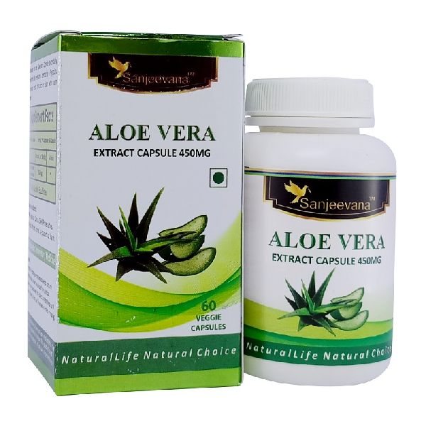 Aloe Vera Capsule 450 Mg At Rs 459 Box In Bangalore Sanjeevana Ayurveda Pvt Ltd 5351