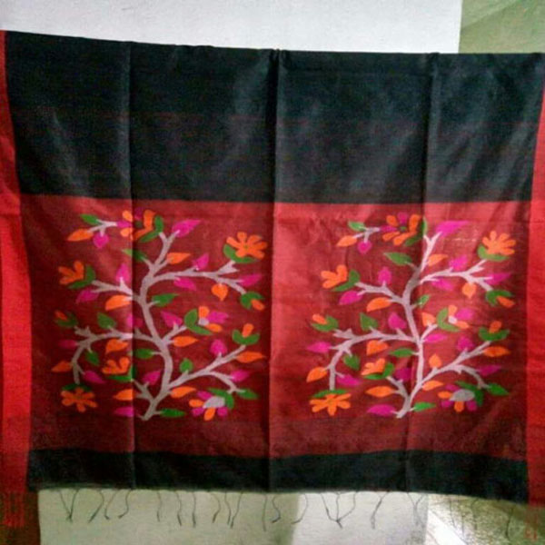 Matka Silk Sarees, Size : 6.5mts