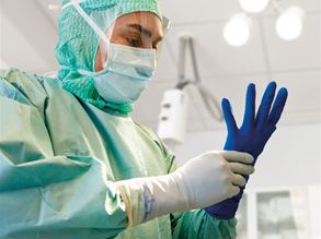 DOUBLE DONNING LATEX SURGICAL GLOVE