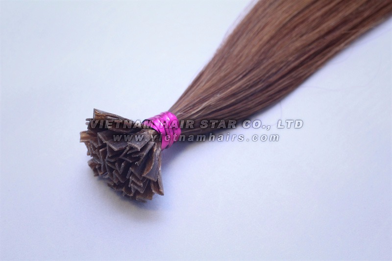 V Tip Hair Extension Manufacturer In Viet Nam By Vietnam Hair Star