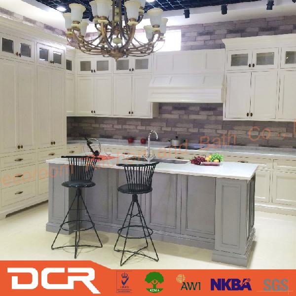 Dcr Modern Solid Wood Kitchen Cabinet Manufacturer In China By
