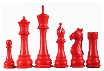 Camel Bone Staunton Chess Pieces