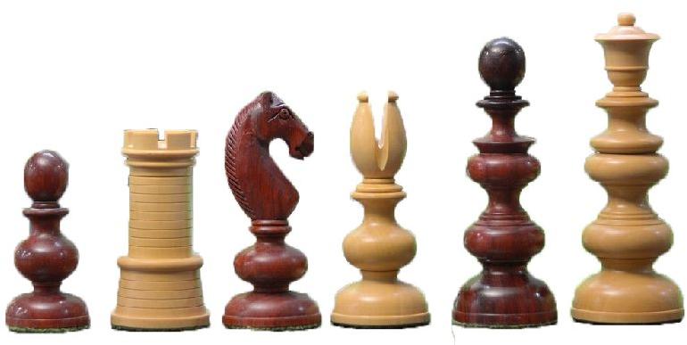 Ebony Wood Chess Set