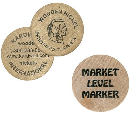 Wood Game Tokens