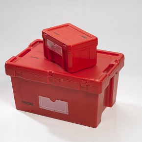 UN Approved Red Transportation Boxes