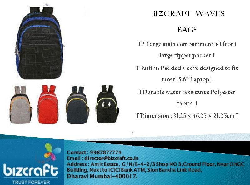 BIZCRAFT WAVES BAGS