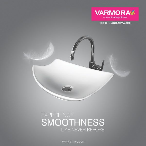 Varmora Wash Basin, Style : Designer