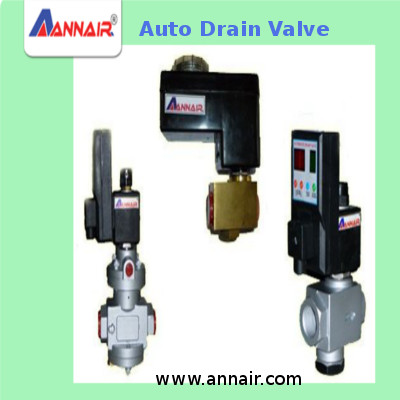 Electronic auto drain valve