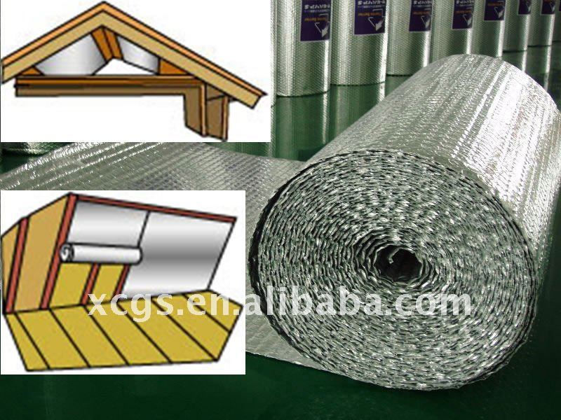 Aluminium foil foam Insulation Reflective Aluminium Bubble Foil insulation