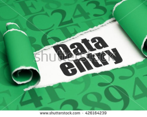 Non voice data entry projects