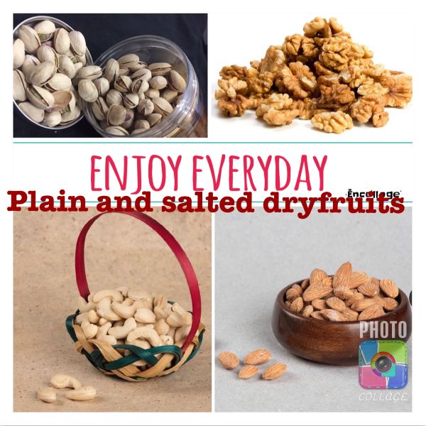 flavor and plain dry fruits