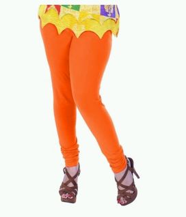 Churidar Deep Orange Leggings