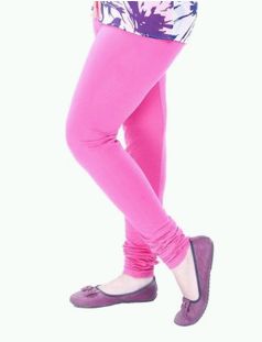 Cotton Lycra Churidar Pink Leggings, Size : M, XL, XXL