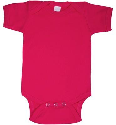 Pink Short Sleeve Onezie