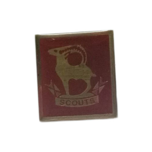 Brass Square School Badges