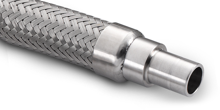 Convoluted Core Hose Stainless Braid