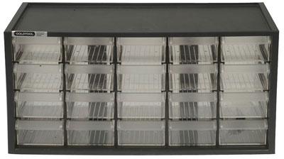 Drawer Component Cabinet with Dividers and Labels
