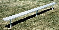 Aluminum Player's Bench without Back