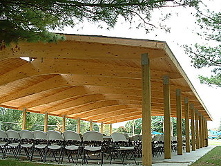 wood shelters